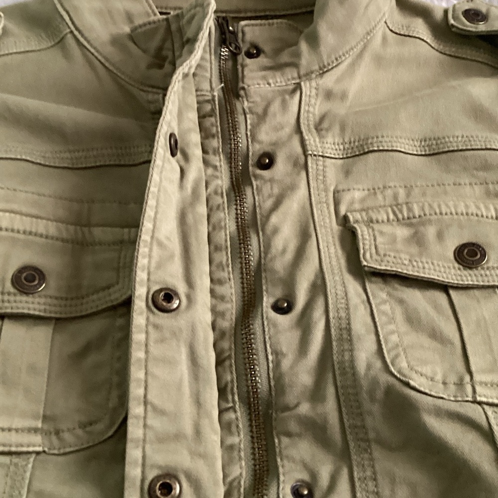Kensie Olive Green Utility Jacket 💨 - Picture 7 of 11